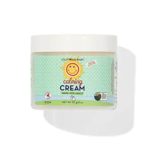 California Baby Calming Cream | Lavender Baby Lotion | 100% Plant-based | Soothing Baby Cream for Dry, Sensitive Skin | Allergy Friendly | 57g / 2oz