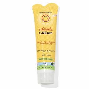California Baby Calendula Cream | Soothing Baby Cream | Allergy Friendly | Plant-based | Soothes and Moisturizes Irritated, Dry Skin On Face and Body | 1.8 oz