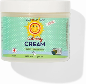 California Baby Calming Cream | Lavender Hypoallergenic Baby Lotion | 100% Plant-based | Soothing Baby Cream for Dry, Sensitive Skin | 113 g / 4 oz