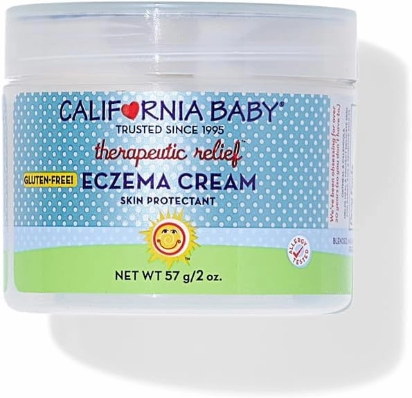 California Baby Eczema Cream | Steroid-Free Eczema Treatment | Colloidal Oatmeal   Aloe Vera | Soothing Eczema Lotion For Kids   Adults | 57 g / 2 oz.