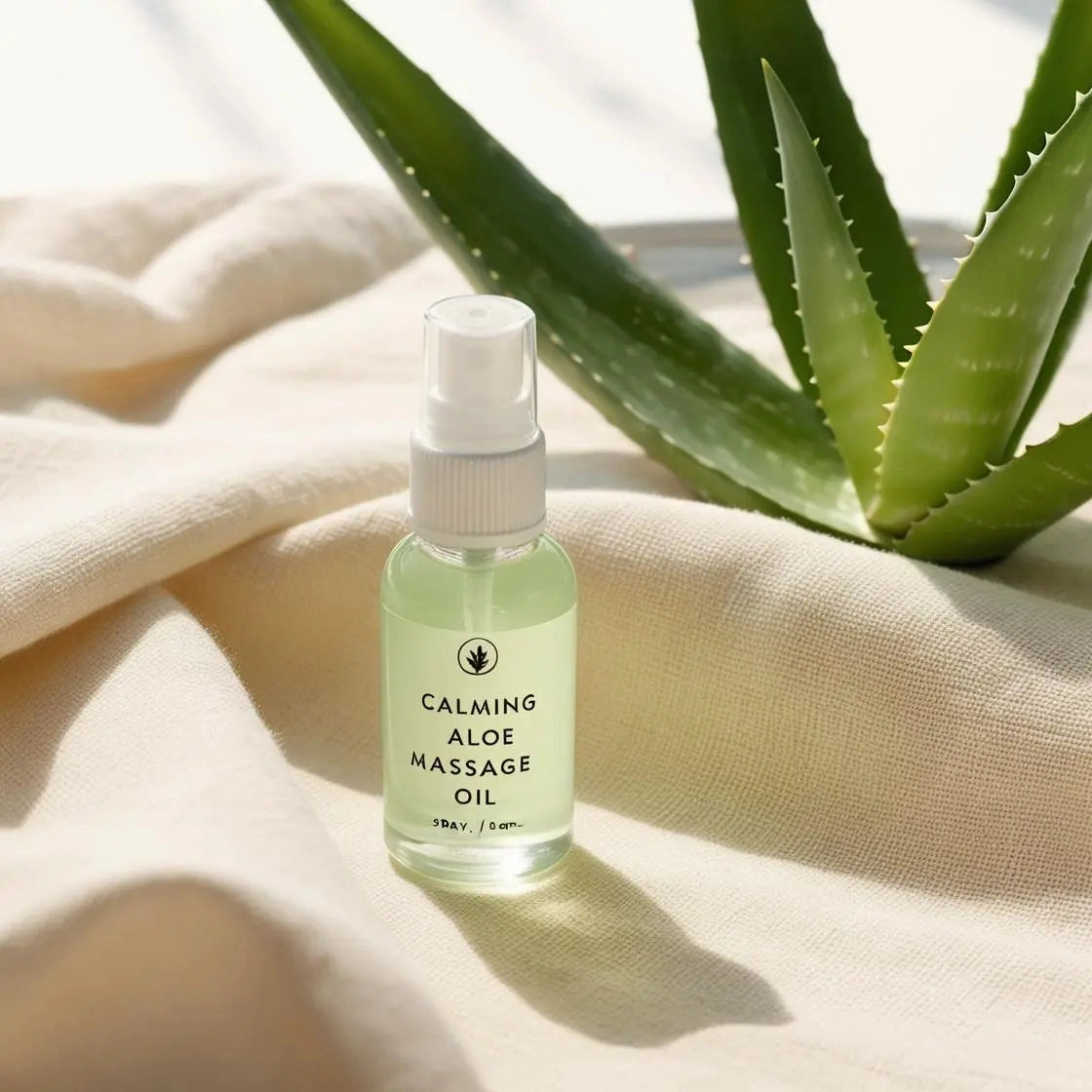 Calming Aloe Massage Oil