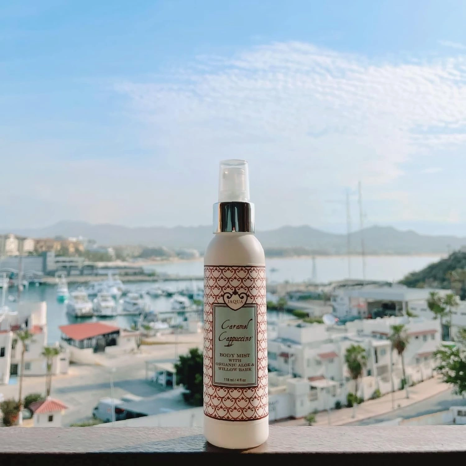Caramel Cappuccino Hydrating Body Mist w/Organic Aloe