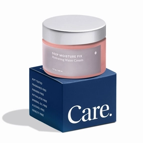 Care Skincare - Deep Moisture Fix, Hydrating Water Cream, Oil Free Face Moisturizer With Hyaluronic Acid, Fragrance Free For All Skin Types, Hydrating   Plumping 1.7 oz.