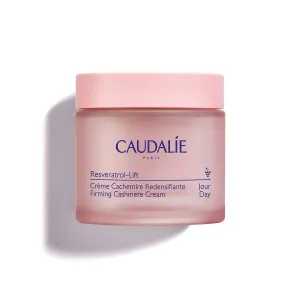 Caudalie Resveratrol Lift Retinol Alternative Firming Cashmere Cream, Anti-Aging Moisturizer with Resveratrol, Hyaluronic Acid & Vegan Collagen, Refillable, 1.6 oz
