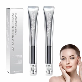 Celestiquer Peptide Massaging Eye Cream, Multi-Peptide Firming Eye Tightener, Eye Cream for Puffiness and Bags Under Eyes (2)