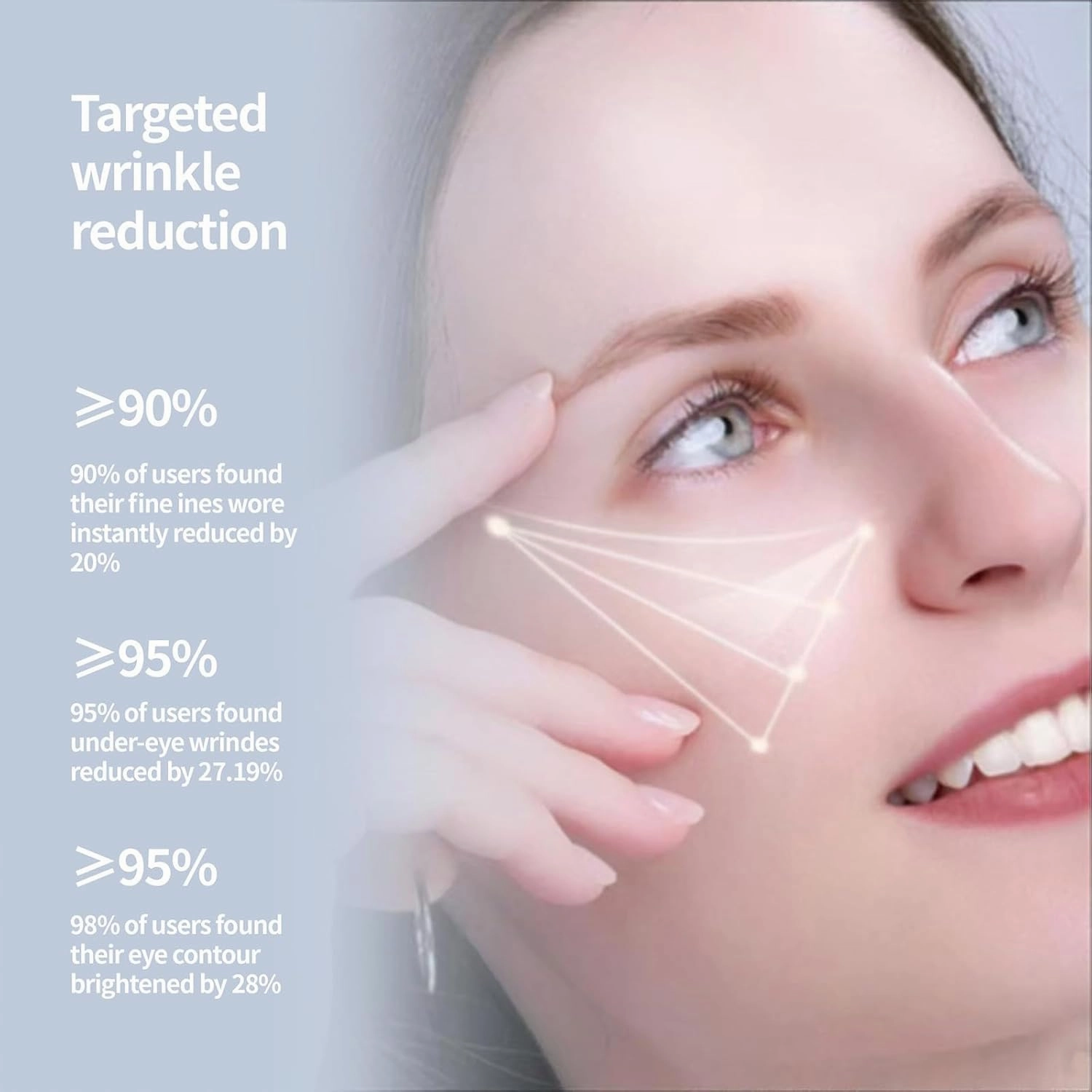 Celestiquer Peptide Massaging Eye Cream, Multi-Peptide Firming Eye Tightener, Eye Cream for Puffiness and Bags Under Eyes (2)