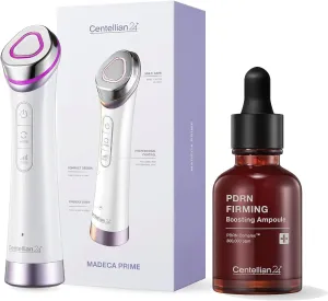 Centellian 24 Madeca Prime Facial Toning Device 3-in-1 Microcurrent   PDRN Firming Boosting Ampoule (1.01fl oz) Skin Elasticity Boost with PDRN & Collagen, Better Absorption, Korean Skin Care