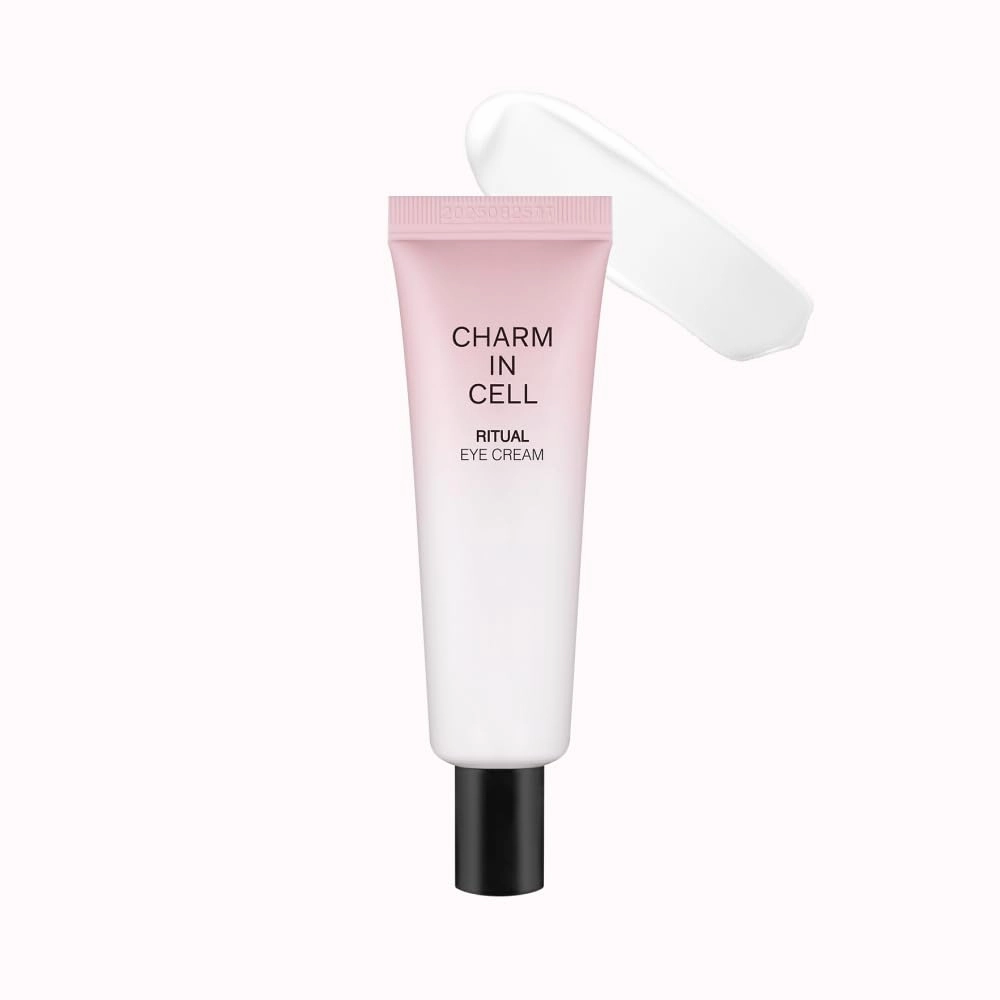 CHARMZONE Charm-in-Cell Ritual Eye Cream - EFG Triple Peptide Face Moisture Firming, Korean anti-aging Skincare (1.01 oz. / 30ml)
