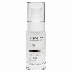Christina - Eye & Neck Lifting Serum – Instant Firming & Wrinkle Filler – Reduces Puffiness, Dark Circles & Deep Wrinkles – Tightens & Lifts for Youthful Skin – Anti-Aging Face & Neck Care – 30ml