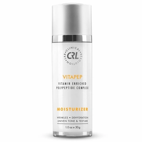 Clinical Resolution VitaPep Moisturizer Premium Vitamin C for Face anti aging, Winkle Free clarifying and brightening, age spots, face lotion help Skin tone, Firming, and Dark Circles 1oz/30ml