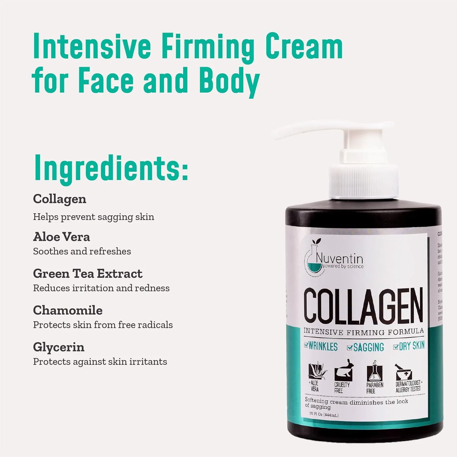 Collagen Firming Cream   Retinol Anti Aging Lotion Face & Body Skin Care Set, Collagen & Retinol Moisturizer Skincare Creams Help Repair Wrinkles, Fine Lines, Sagging Skin & Dry Skin, Bundle