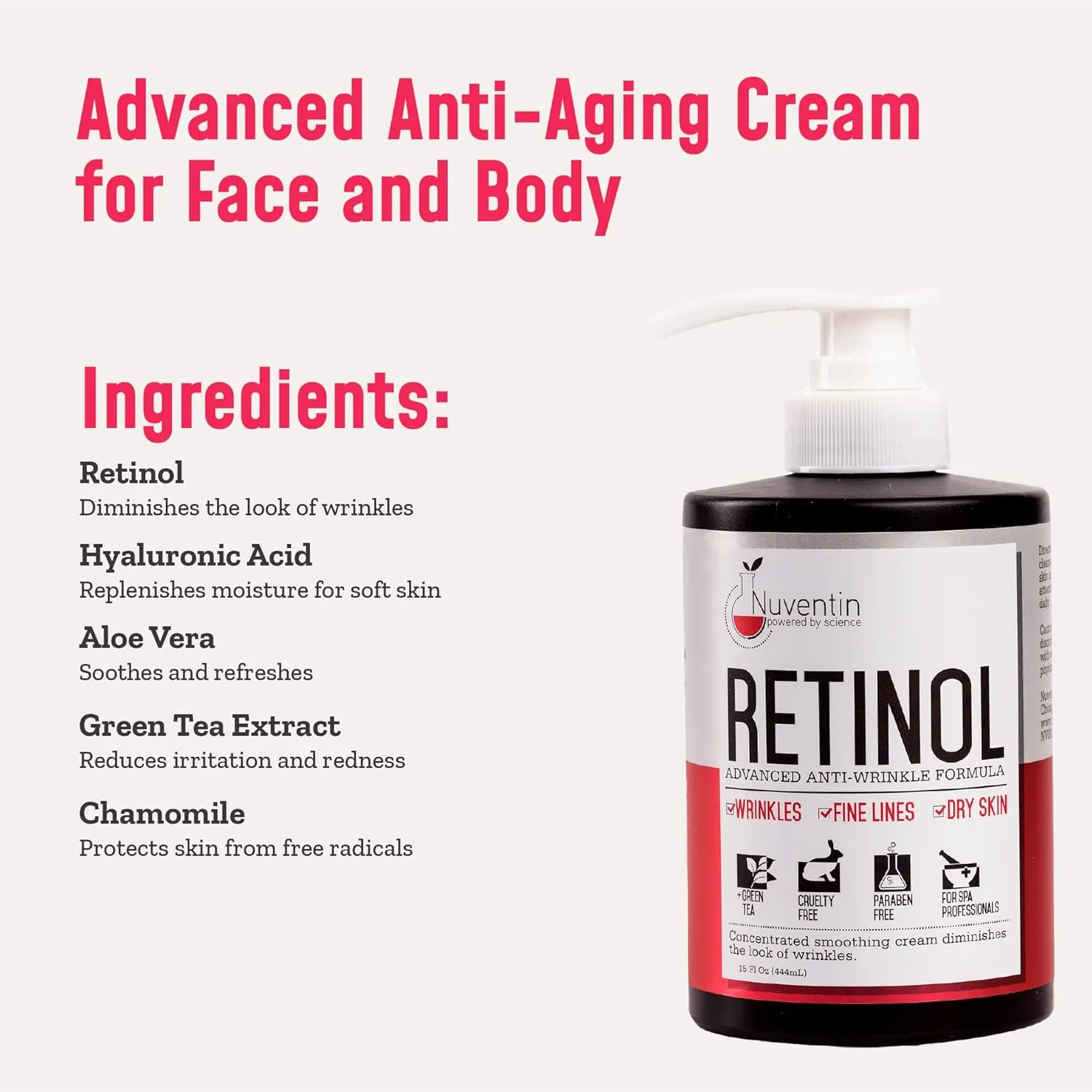 Collagen Firming Cream   Retinol Anti Aging Lotion Face & Body Skin Care Set, Collagen & Retinol Moisturizer Skincare Creams Help Repair Wrinkles, Fine Lines, Sagging Skin & Dry Skin, Bundle