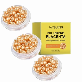 Collagen Facial Serum Capsules, Anti Aging Firming Capsules with Hyaluronic Acid & Vitamin E, Skin Rejuvenation & Sensitive Skin Travel Capsule Serum for Face & Neck (90 Count)