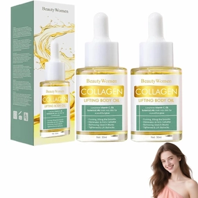Collagen Plus Matrixyl Synthe'6 Lifting Body Oil, Beauty Women Collagen Lifting Body Oil - Helps Soften Appearance Skin Wrinkles(2 sets)