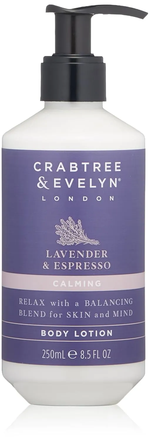 Crabtree & Evelyn Body Lotion, Lavender & Espress, 8.5 Fl Oz