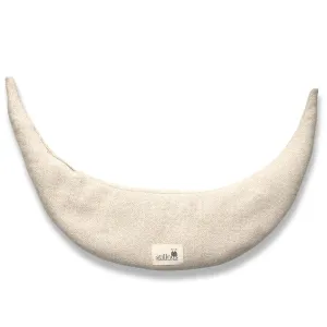 Crescent Moon Aromatherapy Pillow - Organic Lavender & Flax Seed for Hot & Cold Therapy | Relaxation & Stress Relief | Period Pain Relief & Self-Care Gift