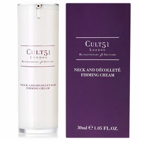 Cult51 Neck And Decollete Firming Cream - Intensely Hydrating Treatment - Prevents, Reduces Signs Of Aging And Sagging - Experience Glowing, Youthful Skin - Nourishing, Renewing Care - 1.05 Oz