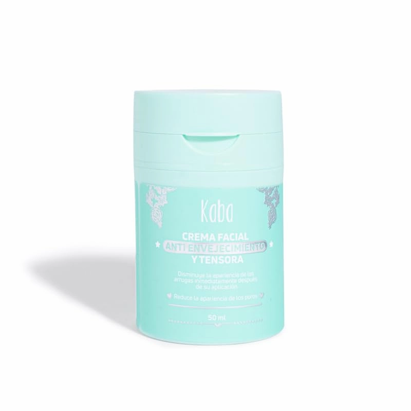 D'Luchi Kaba Skin Tightening Cream with Hyaluronic Acid & Collagen, Anti-Aging and Moisturizer for Face, Improves Wrinkles, Provides lifting and firming for sagging skin - 1.7 Oz / 50 ml