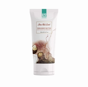 Dead Sea Goods | Shea Body Butter - Shea Nut Scent with Dead Sea Minerals, 5.07 Ounce (Pack of 1)