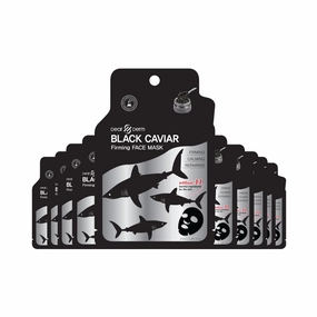 Dearderm Black Caviar Firming & Repairing Mask (10 pcs)