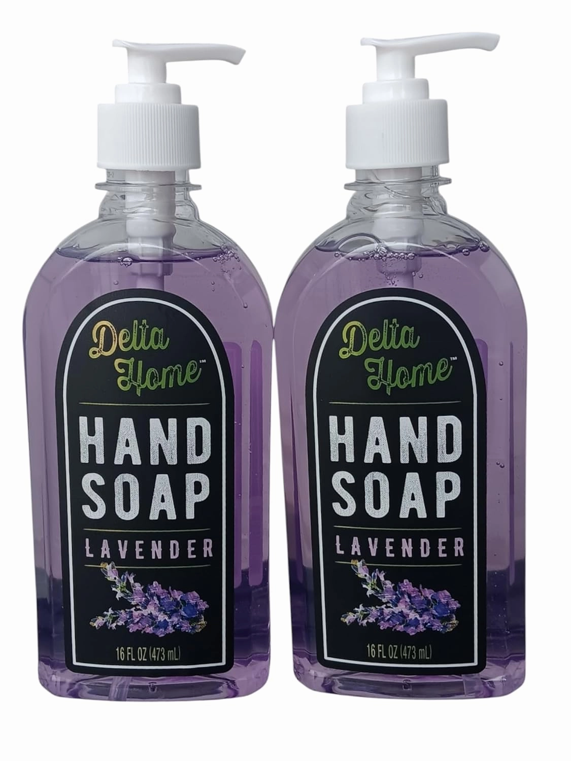 Delta Home Hand Soap Lavender,16 Fl OZ(pack of 2)