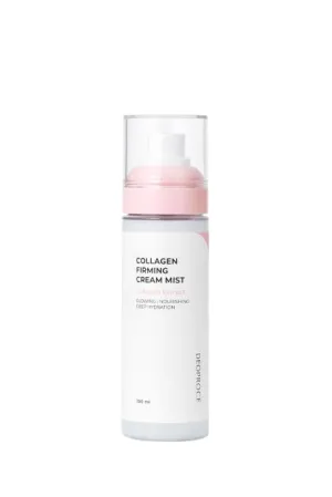 Deoproce Collagen Firming Cream Mist 100ml | Radiance Boosting, Hydrating & Anti-Aging with Collagen Extract & Hyaluronic Acid | Moisture Barrier for Dry Skin | Korean Skincare