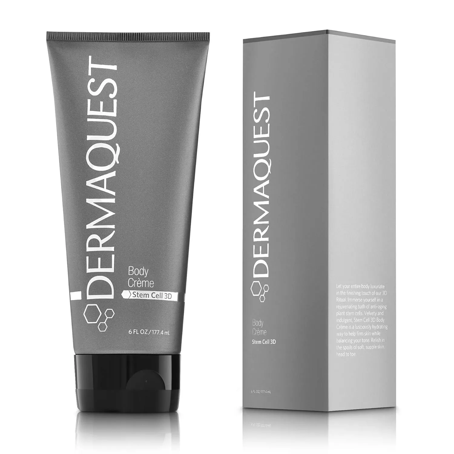 DermaQuest Stem Cell 3D Retexturizing and Firming Body Crème - Perfect for Post-Pregnancy and Aging Skin - Skin Tightening Body Moisturizer (6 oz)