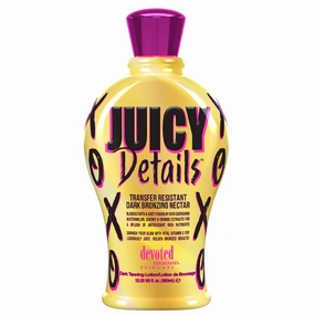 Devoted Creations Juicy Details - Color Correcting Collagen Boosting Complextion Perfecting Cellulite Fighter Anti-Aging Firming Dark Bronzing Lotion