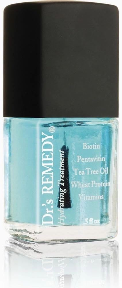 Dr.'s Remedy Nail Strengthener for Damaged Nails, Healing Hydration Nail Moisturizer and Hardener Treatment for Growth, Repair and Thickness - 0.5 Fluid Ounce