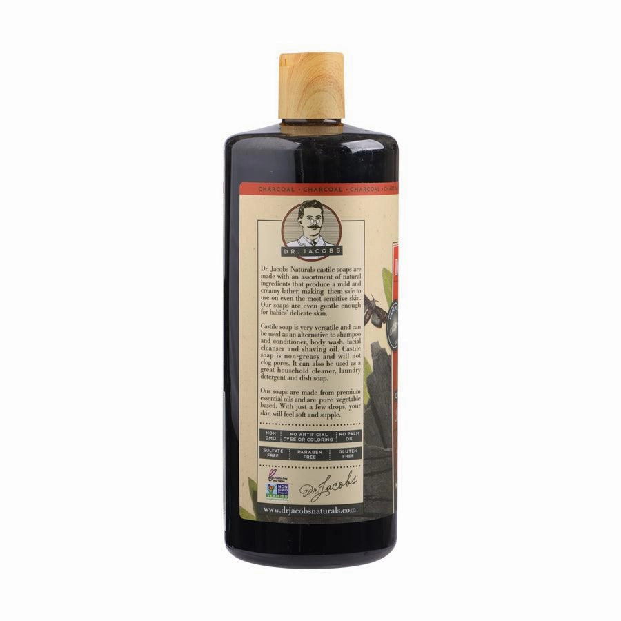 DR. JACOBS Face&Body Wash Charcoal (32 OZ)