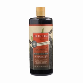 DR. JACOBS Face&Body Wash Charcoal (32 OZ)