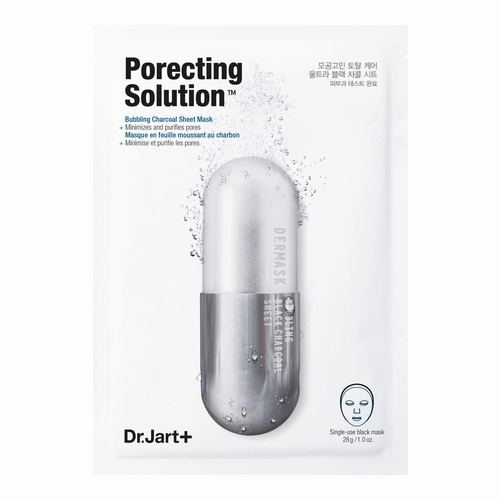 DR. JART  Porecting Solution Bubbling Charcoal Mask