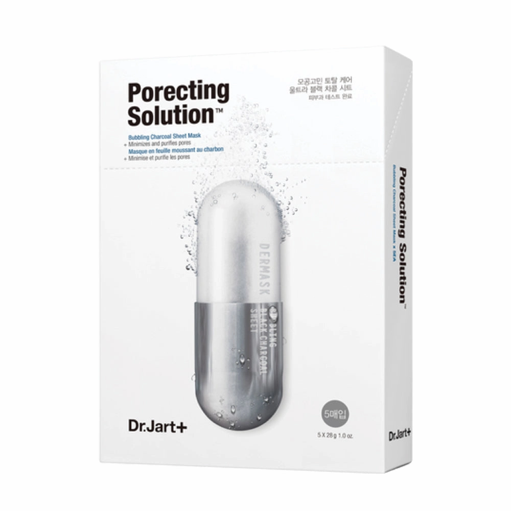 DR. JART  Porecting Solution Bubbling Charcoal Mask