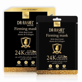 Dr.Rashel 24K Gold Collagen Firming Mask Sheet - 10Pcs × 25g