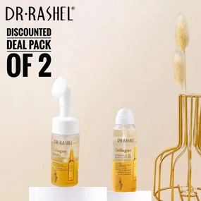Dr.Rashel Collagen Cleansing Essence Mousse   Collagen Essence Spray - Pack Of 2