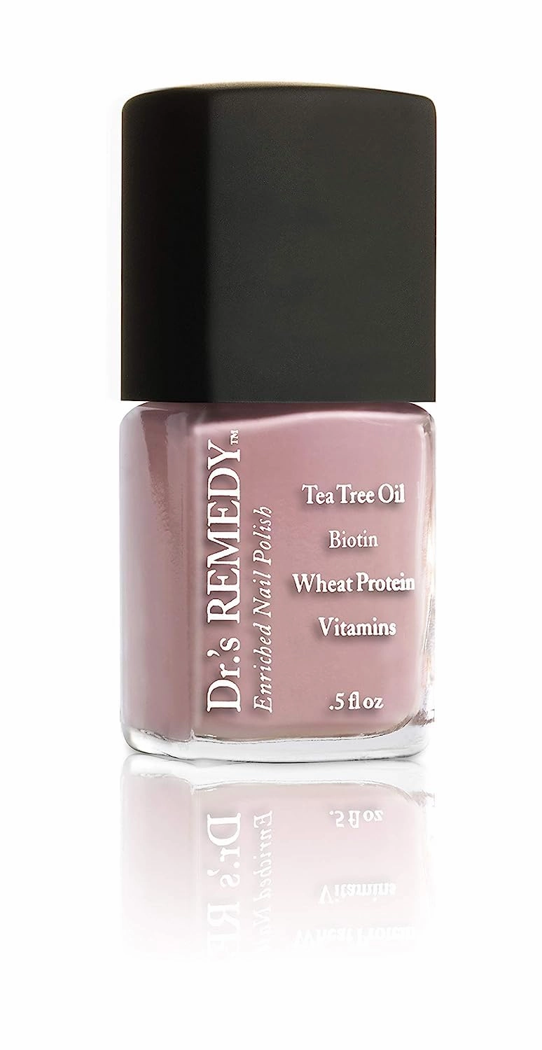 Dr’s Remedy 3 Pack Nail Polish Kit - Hop To It, Be Hopeful Trio - Non Toxic and Organic All Natural Enriched Nail Strengthener - HOPEFUL Hot Pink/RESILIENT Rose/AMITY Amethyst