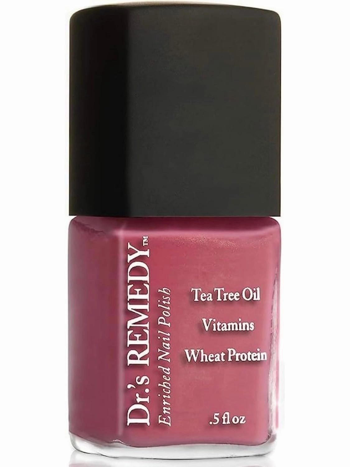 Dr’s Remedy Enriched Nail Polish: Non Toxic, All Natural, and Organic - Doctor Formulated: Strengthens, Restores, Heals, and Protects '24-Free' - RELAXING Rose