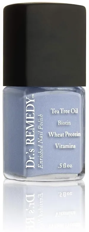 Dr’s Remedy Enriched Nail Polish: Non Toxic, All Natural, and Organic - Doctor Formulated: Strengthens, Restores, Heals, and Protects '24-Free' - PERCEPTIVE Periwinkle
