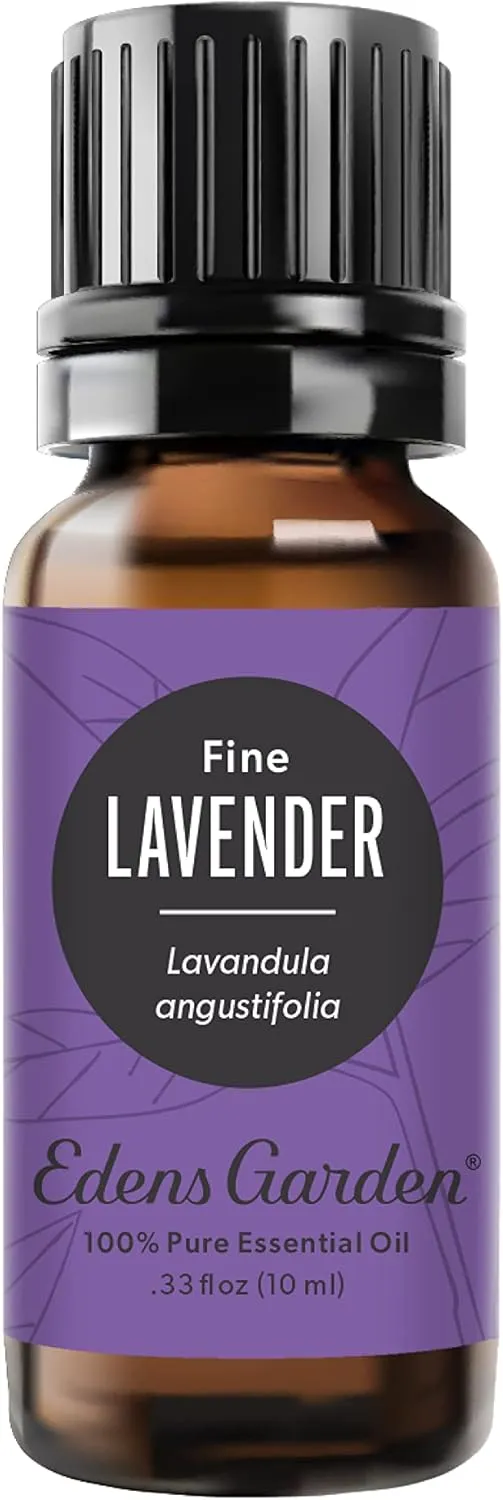 Edens Garden Lavender- Fine Essential Oil- 100% Pure Premium Grade, Undiluted, Natural, Therapeutic, Aromatherapy, The Best for Diffuser, Candle, Humidifiers, Kid Safe 10 ml (.33 fl oz)