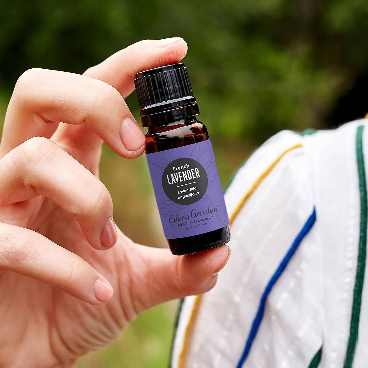 Edens Garden Lavender- French Essential Oil- 100% Pure Premium Grade, Undiluted, Natural, Therapeutic, Aromatherapy, The Best for Diffuser, Face, Laundry, Kid Safe 10 ml (.33 fl oz)