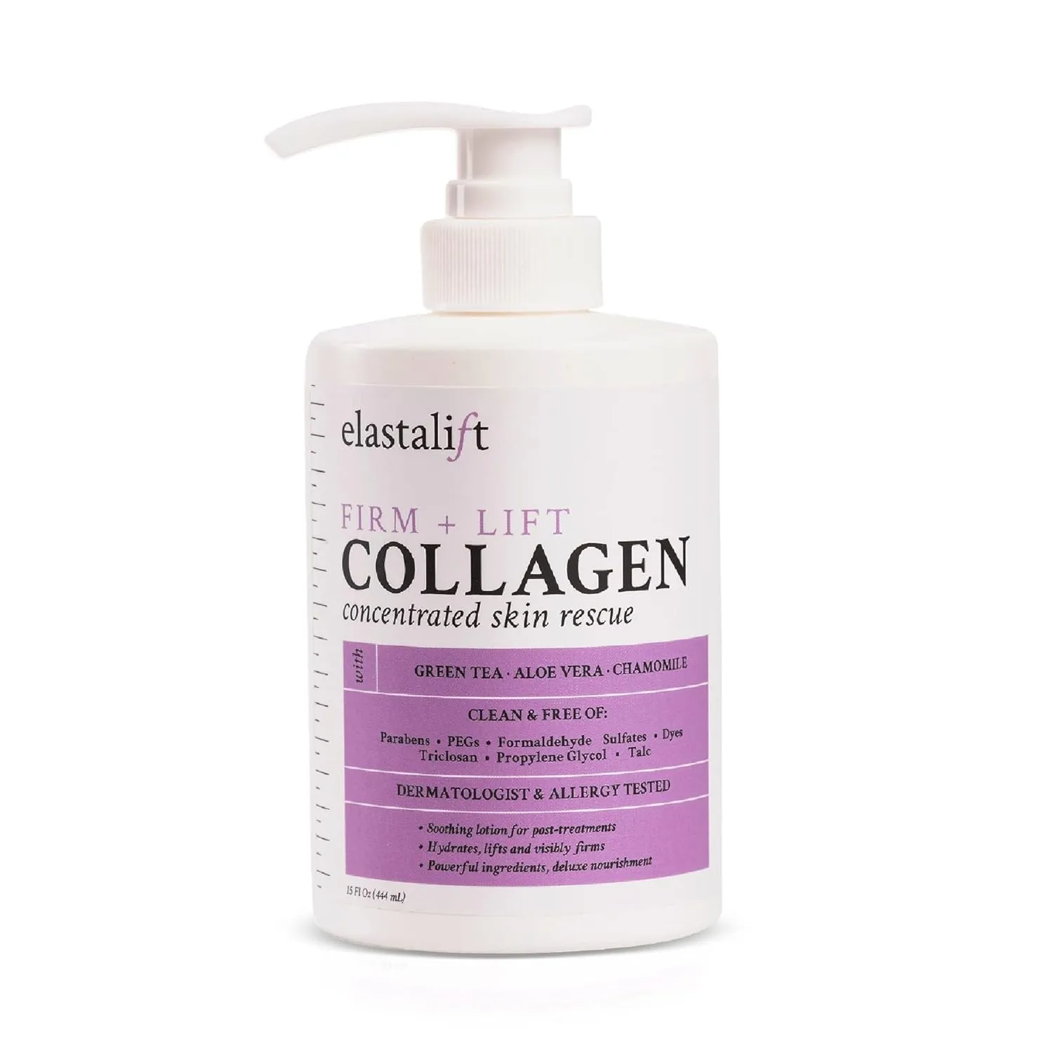 Elastalift Collagen Cream Fragrance Free Body Lotion & Face Moisturizer For Women & Men | Collagen Lotion | Skin Tightening Cream | Skin Firming   Tightening Lotion | Crepey Skin Care Treatment, 2PC