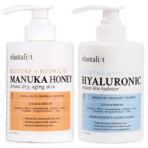 Elastalift Hyaluronic Acid Hydrating Body Lotion   Manuka Honey Firming Body Lotion Set