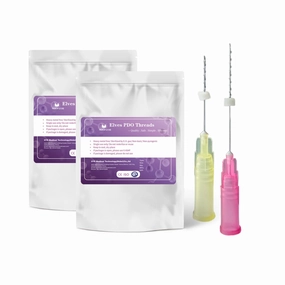 elves PCL Threads for Face Pcl Screw Thread Lift 29G38mm Mono Screw Type Face Lifting 20Pcs Facial Thread Smoothing Wrinkles with Sharp Tip