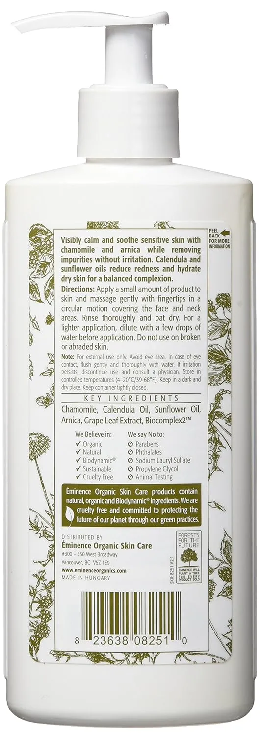 Eminence Calm Skin Chamomile Cleanser for Unisex - 8.4 oz Cleanser