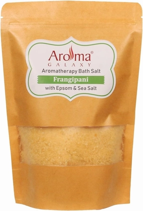 Epsom Salt Infused with Lavender Essential Oil for Bath, Foot, Sleep, Muscle Relief & Refreshing Body (Farangipani Bath Salt) (500GM)