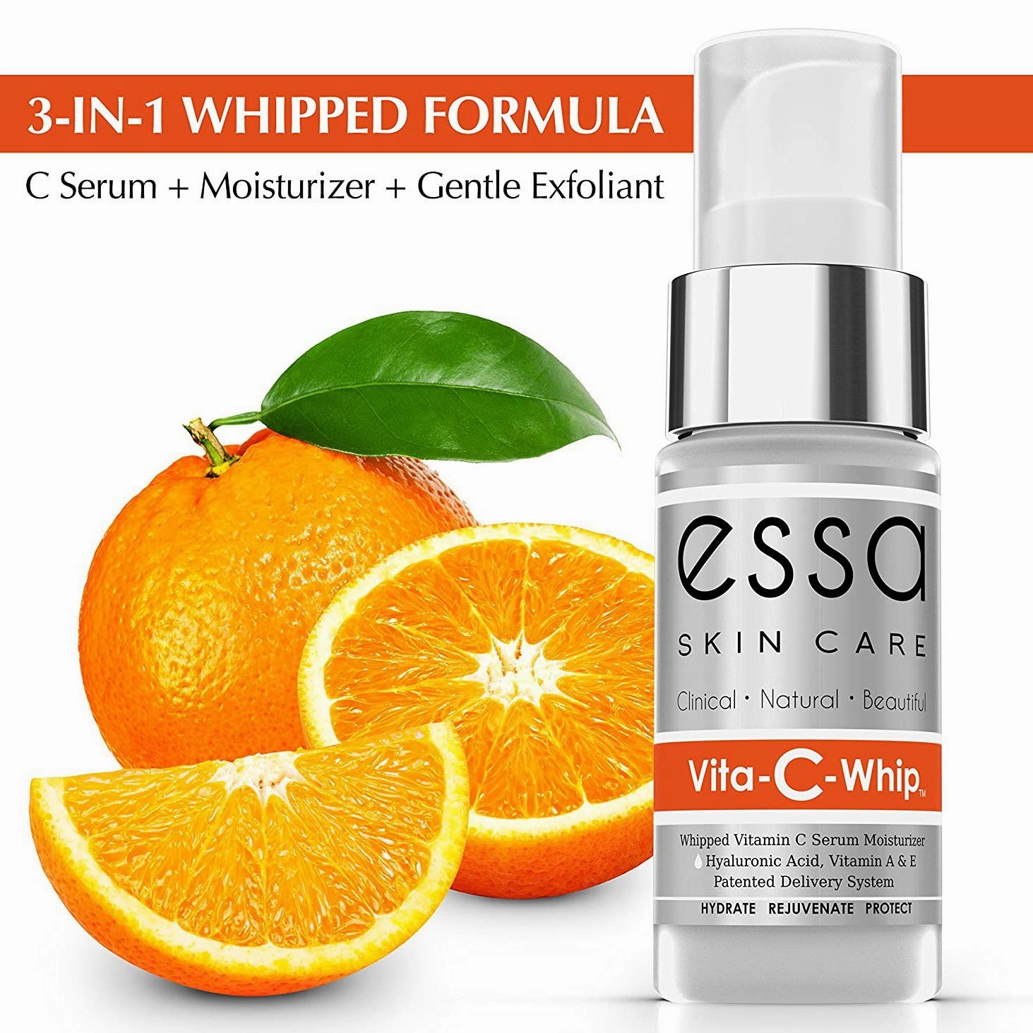 Essa Skin Care Vita-C-Whip Hydrating Serum with Vitamin A and E