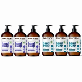 Everyone Hand Soap, 12.75 Ounce (Pack of 3), Lavender, Coconut, Eucalyptus & Pacific Scents, Plant-Based Cleansers with Pure Essential Oils
