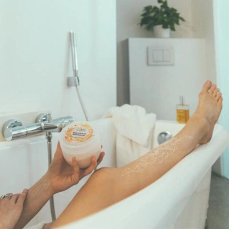 Exfoliant corps et sel de bains - Magnificent mandarine - 450 g