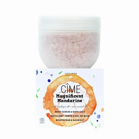 Exfoliant corps et sel de bains - Magnificent mandarine - 450 g