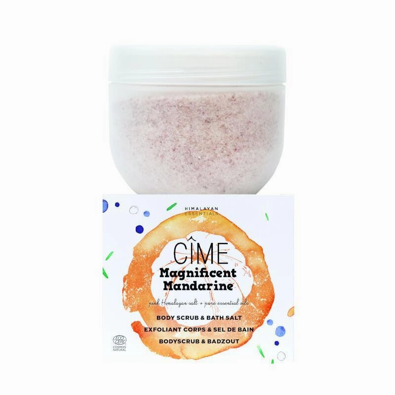 Exfoliant corps et sel de bains - Magnificent mandarine - 450 g